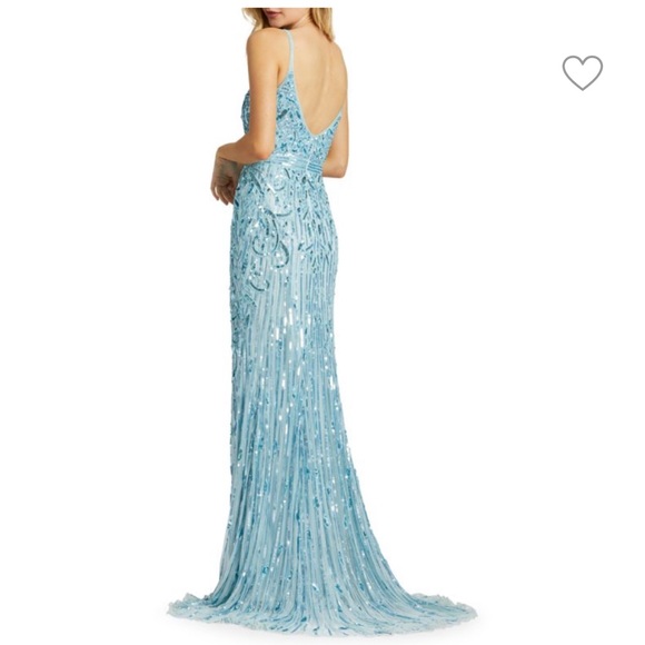 COPY - Brand New!! Mac Duggal Sequin Column Gown - Picture 2 of 4